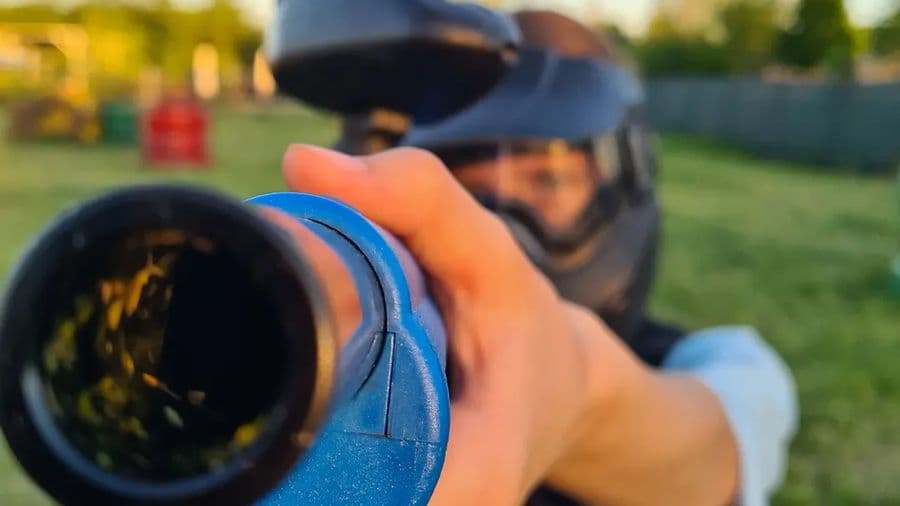 Colorful paintball marker for kids, KIDS package