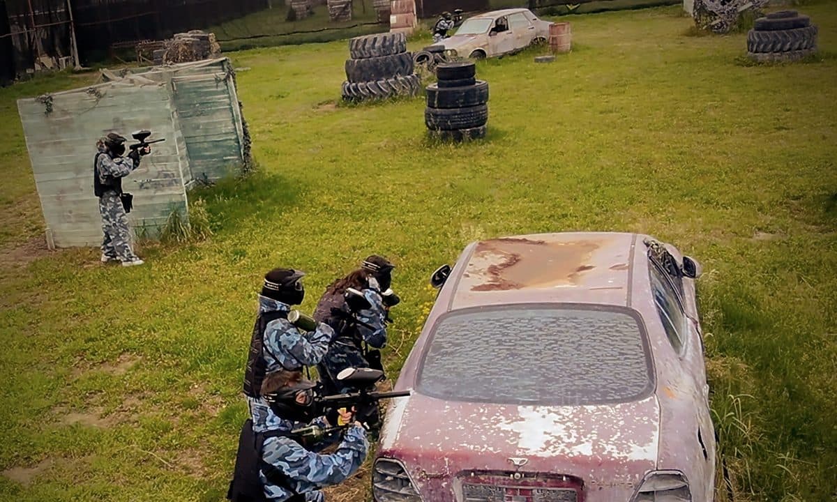 Teren Area 51 — Paintball Hunter Chiajna