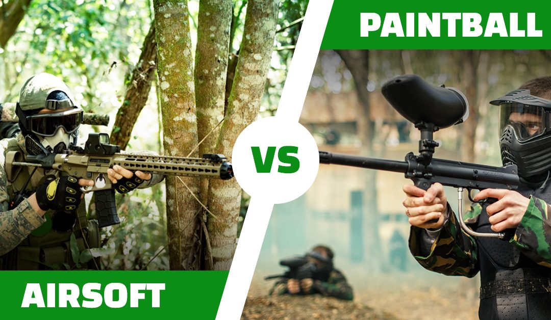 Paintball și Airsoft – Diferențe